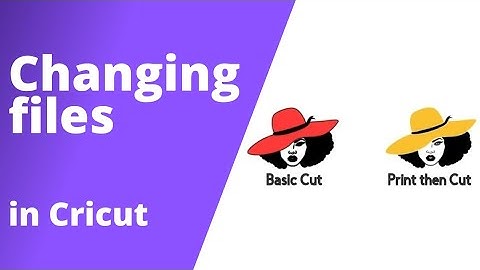 How to change an SVG cut file to a Print then Cut in Cricut Design Space