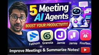 Stop Taking Notes! These AI Tools Record & Summarize Your Meetings