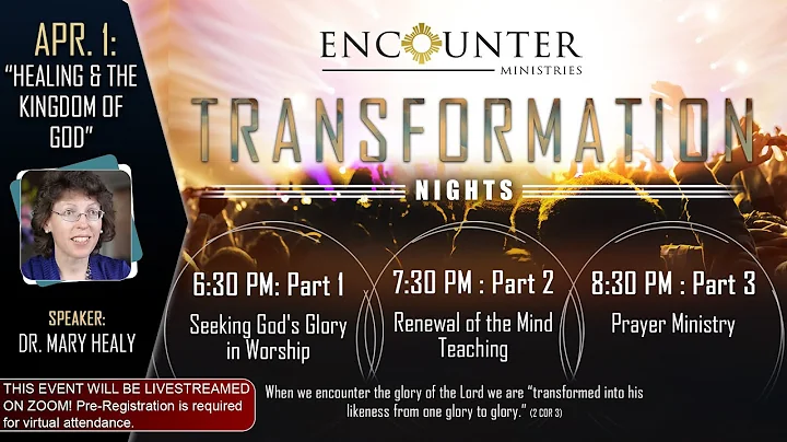 Transformation Night: Dr. Mary Healy I Topic: Heal...