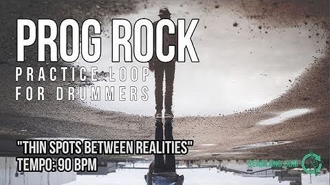 Prog Rock - Drumless Track For Drummers - "Thin Spots Between Realities"