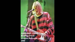 Aneurysm - Nirvana - Live at Aragon Ballroom 1993 - (Guitar Backing Track)