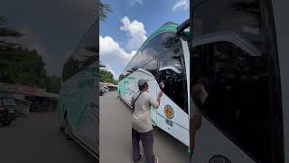 Take off 🚌✨  #Comfort   #transportation #gjaw🚐💺