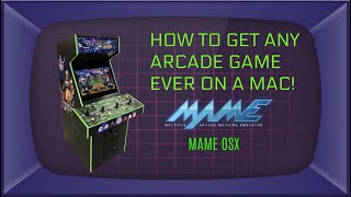 How to Get Any Arcade Games on a Mac! (MAME OS X) screenshot 4