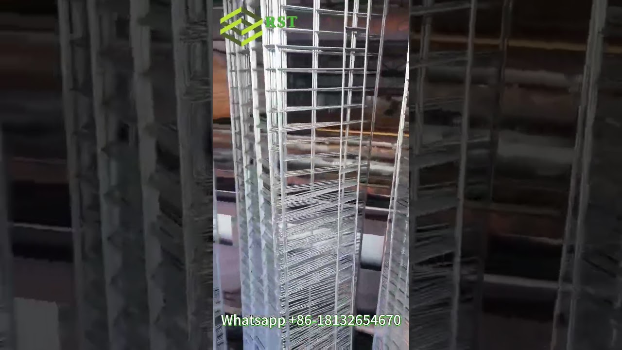 Shinning zinc plated wire mesh 