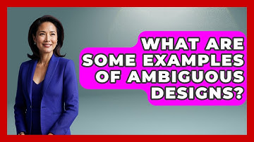 What Are Some Examples Of Ambiguous Designs? - Graphic Design Nerd