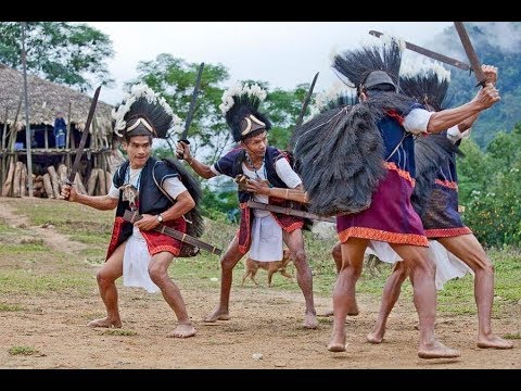 Warrior dance of Adi Tribe (Arunachal Pradesh) - YouTube