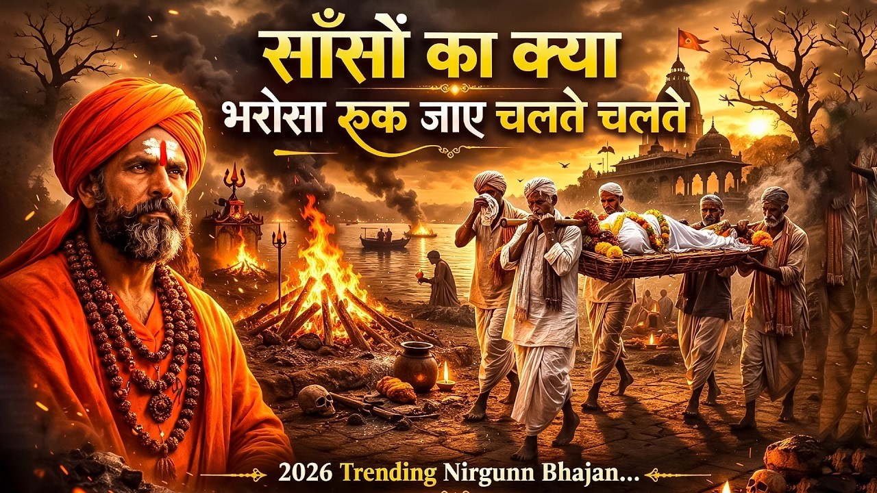 सांसों का क्या भरोसा रुक जाये चलते चलते | Nirgun Bhajan 2026 | Sanso Ka Kya Bharosa | #Vidhisharma