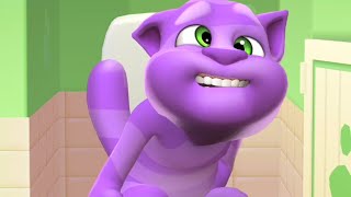 MY TALKING TOM 2 POOP FUNNY VIDEO #2 screenshot 5