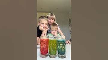 ВУЛКАН в стакане😱😂 #дети #семейныйблог #юмор