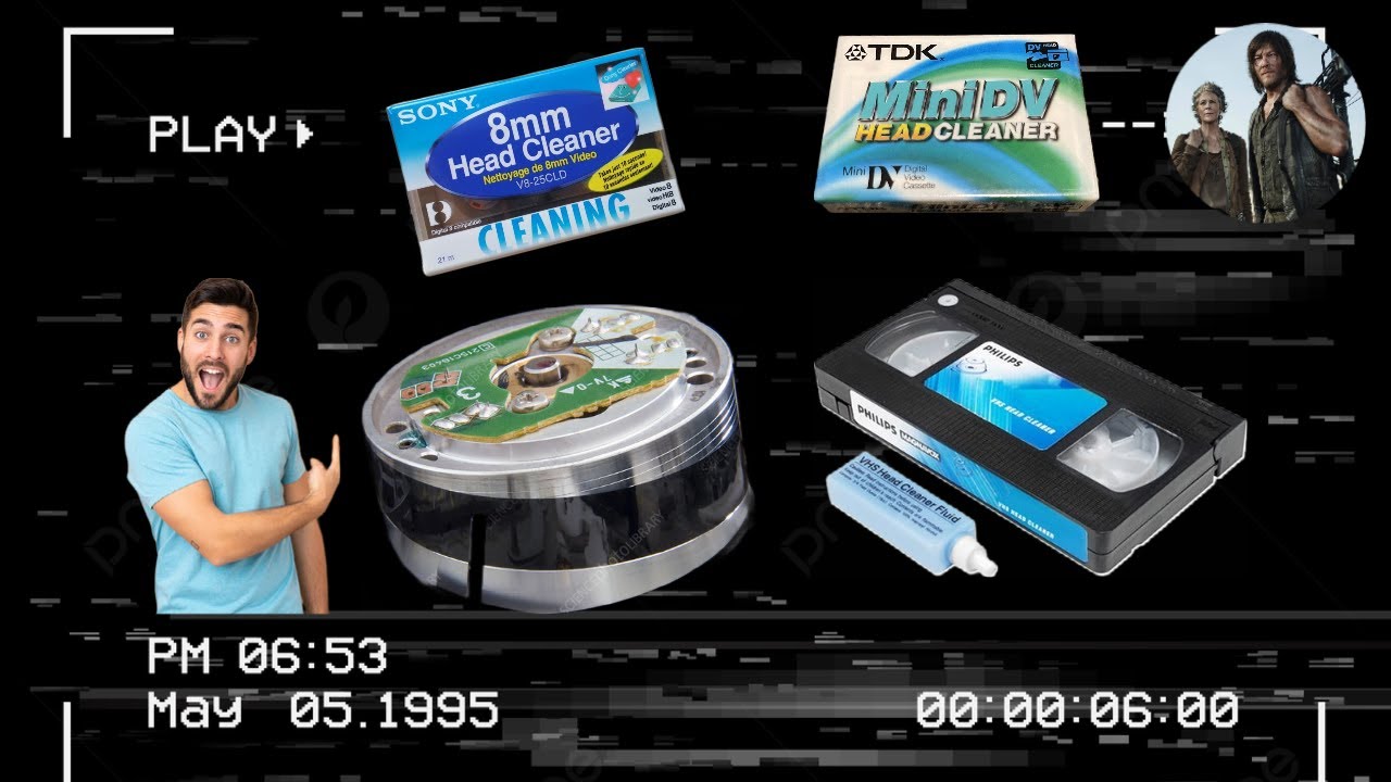 Head Cleaning - Explanation and Tips (Camcorders, VHS and more, reproductor vhs 8mm - Vimarsana News
