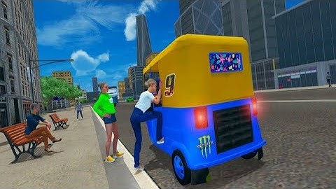 Modern Tuk Tuk Auto Rickshaw Driving Simulator - Tuk Tuk Driving games #7 - Android Ios Gameplay