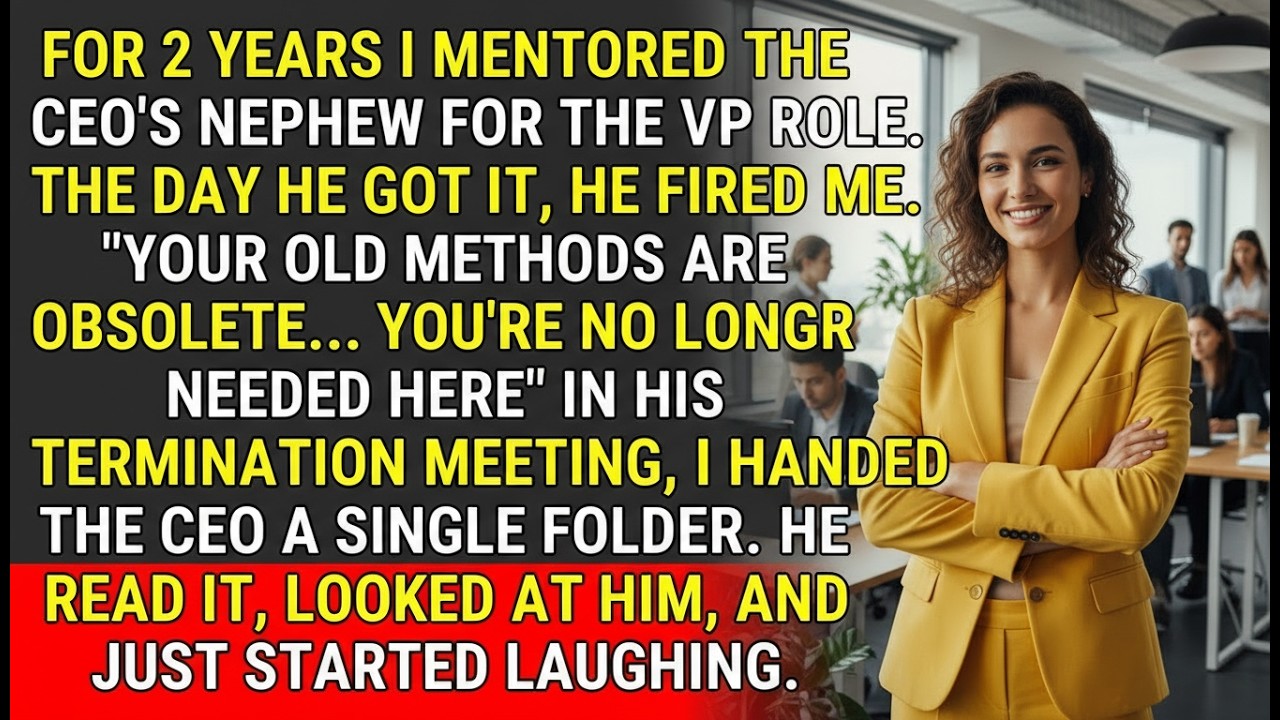 Outmaneuvered: I Mentored the CEO's Nephew, He Fired Me, I Exposed Him ♟️
