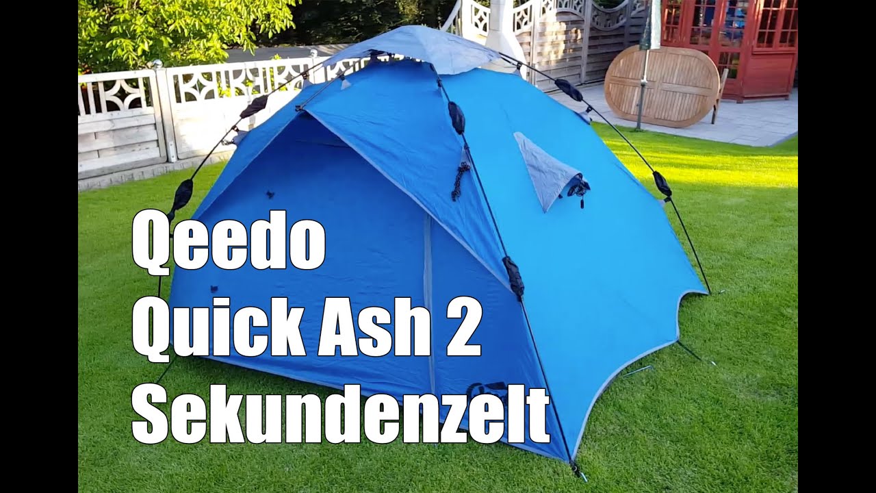 Schnellaufbau Zelt Camping Outdoor 3 Personen Pop-Up Festival Sekundenzelt Iglu 