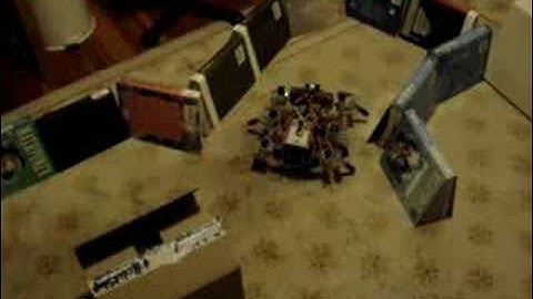 Arduino hexapod robot, first test