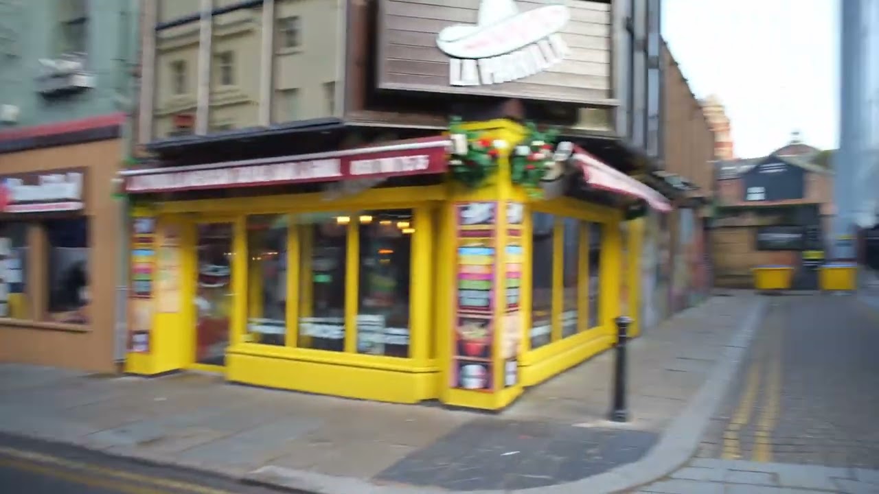 Liverpool January 1st 2026 Morning After The Celebrations 4K POV - Deserted City