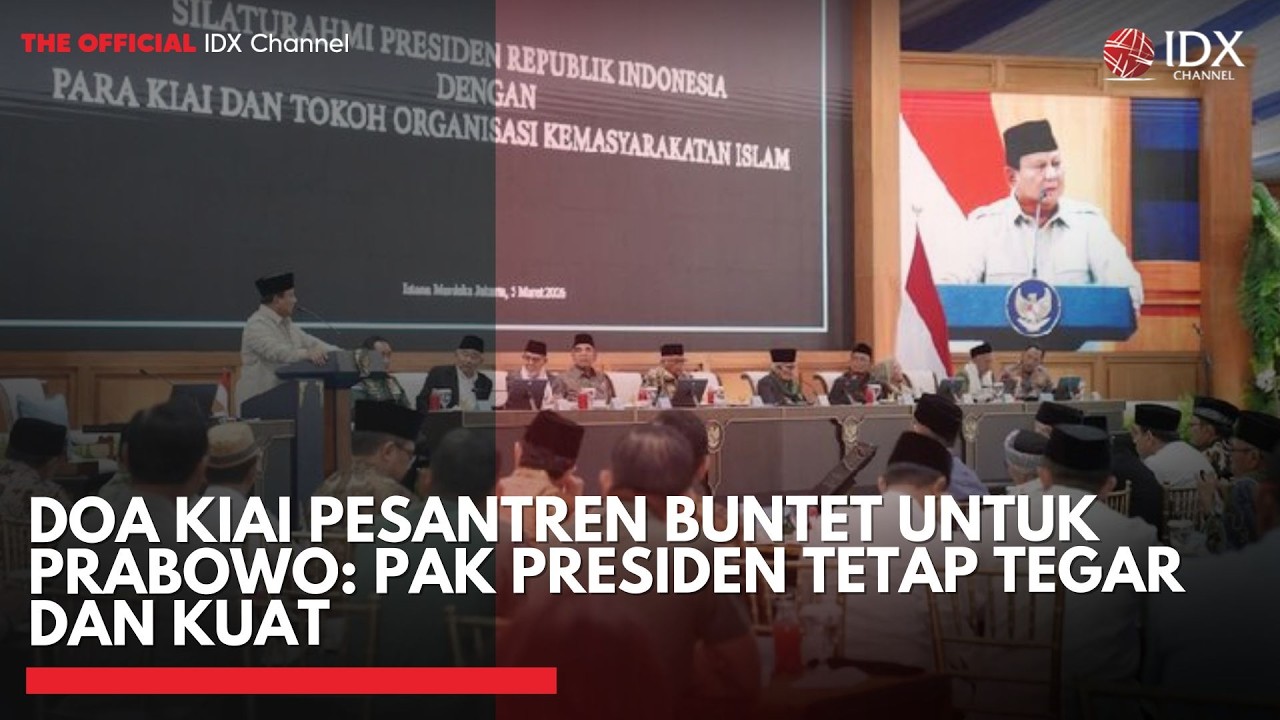 Doa Kiai Pesantren Buntet untuk Prabowo: Pak Presiden Tetap Tegar dan Kuat | IDXC UPDATE
