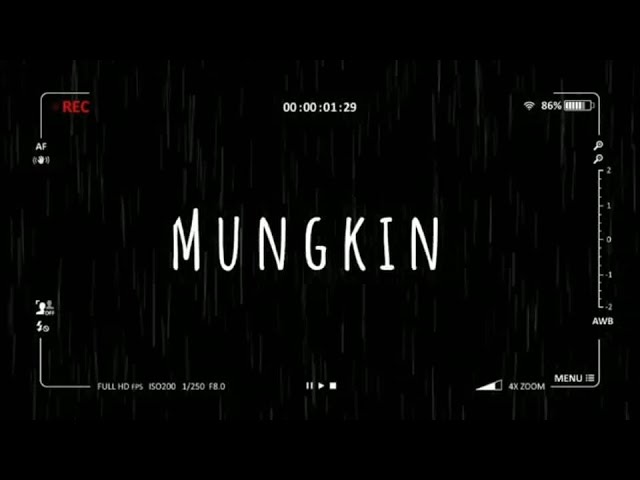 Mungkin - Melly Goeslow cover by Tival Salsabila ( Lirik video ) class=