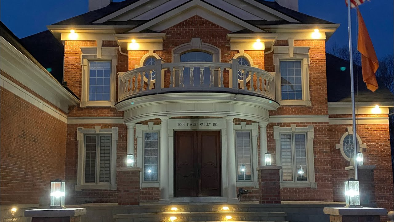 Odd Jobs Builds Brick Paver Entrance with Pillars, Retaining Walls and Lights in Michigan