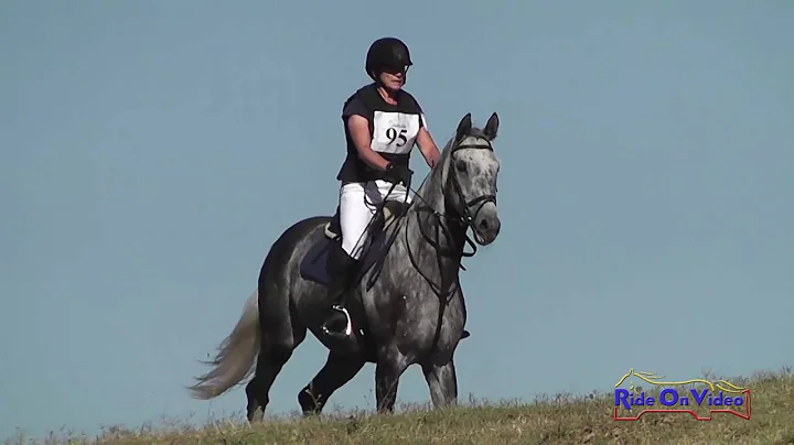 095XC Karen Burks on Tim Terrific SR Novice Cross ...