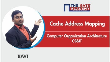 Cache Address Mapping | Computer Organization Architecture (COA) | CSE & IT