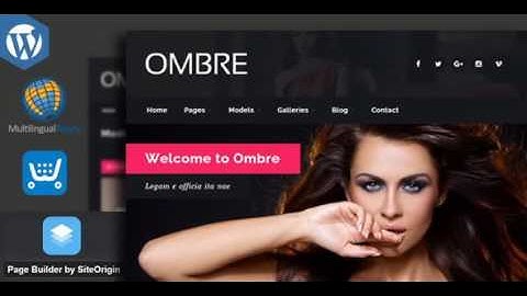 OMBRE - Model Agency Fashion WordPress Theme | Themeforest Website Templates and Themes