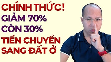 Chính thức giảm 70% tiền chuyển đất ở