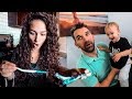 LIVE PREGNANCY TEST | Husband and 4 Kids REACTIONS
