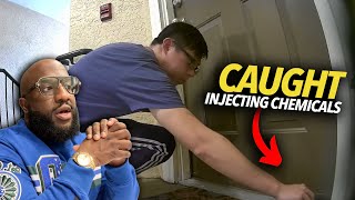 Caught Injecting Chemicals Under Neighbors Door P Student Hit With Several Felonies Evicted