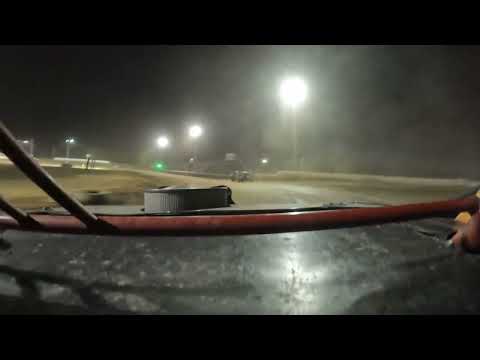 Caney Valley Speedway Factory Stock Heat Race GoPro video #24 10/8/22