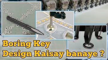 Wilcom Boring Waley Design Kesay Banaye. |Computerized Embroidery| @Waqqar_kk