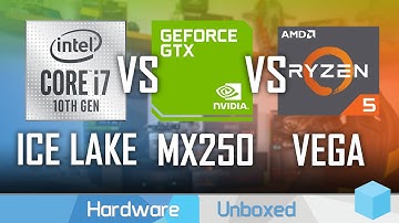 Ice Lake Core i7-1065G7 iGPU Gaming, Can Intel FINALLY Compete with Ryzen?