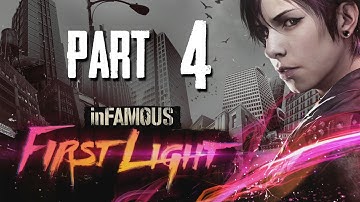 inFamous First Light Gameplay Walkthrough Part 4 - 5 vs 100 (inFamous Second Son DLC)