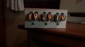 IN-12A NIXIE CLOCK in HD ! -FINISHED-