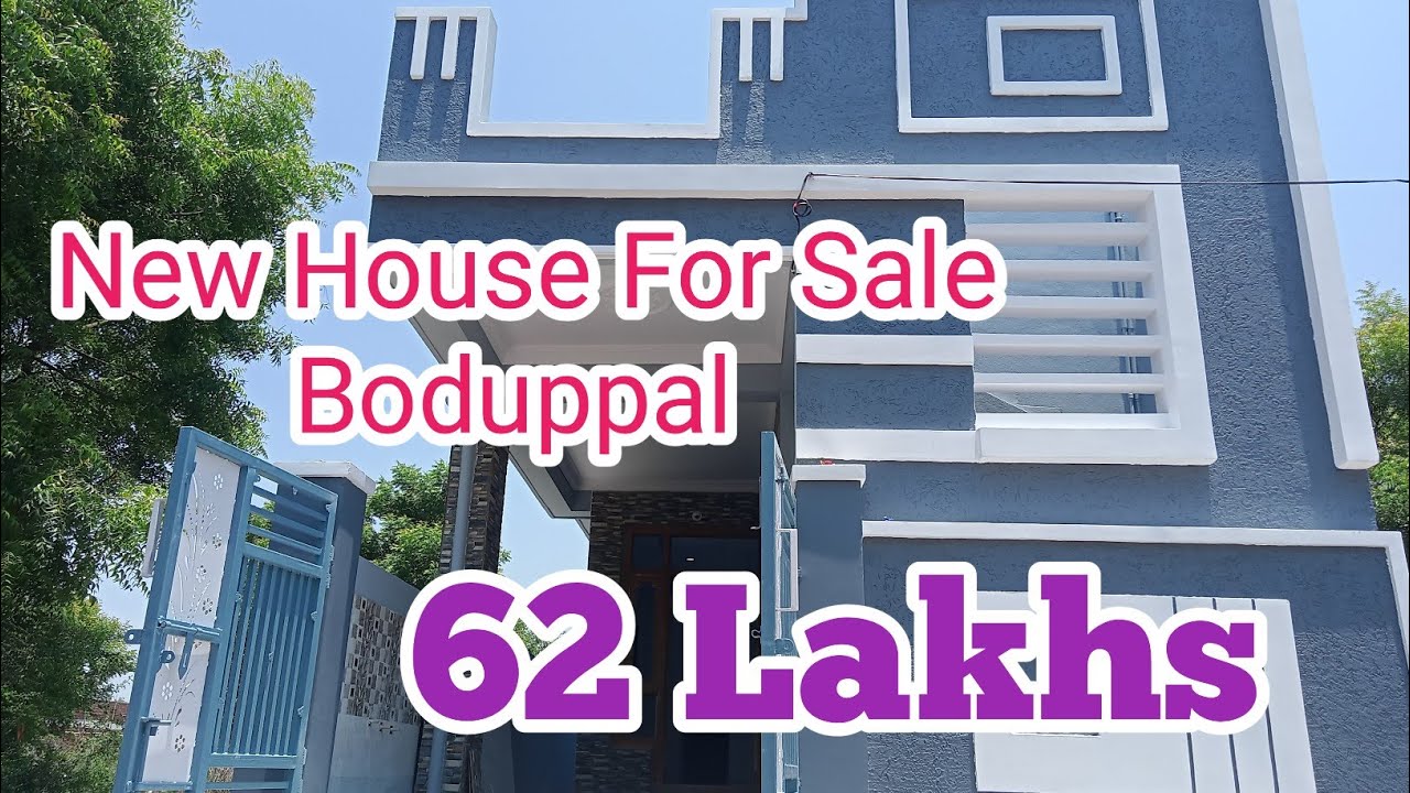 INDEPENDENT HOUSE FOR SALE IN HYDERABAD l 101 SQYDS l NORTH l 2BHK l 62