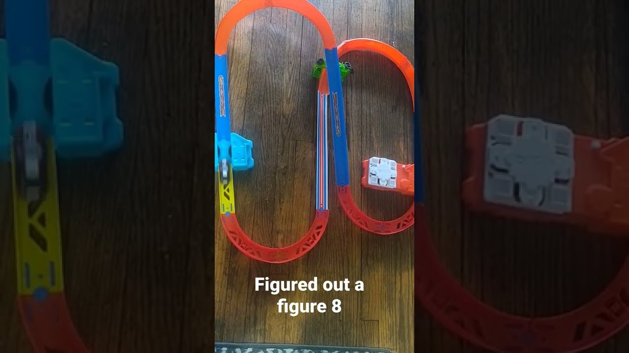 Hot Wheels track ideas mini Figure 8 