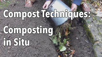 Compost Techniques: Composting in Situ