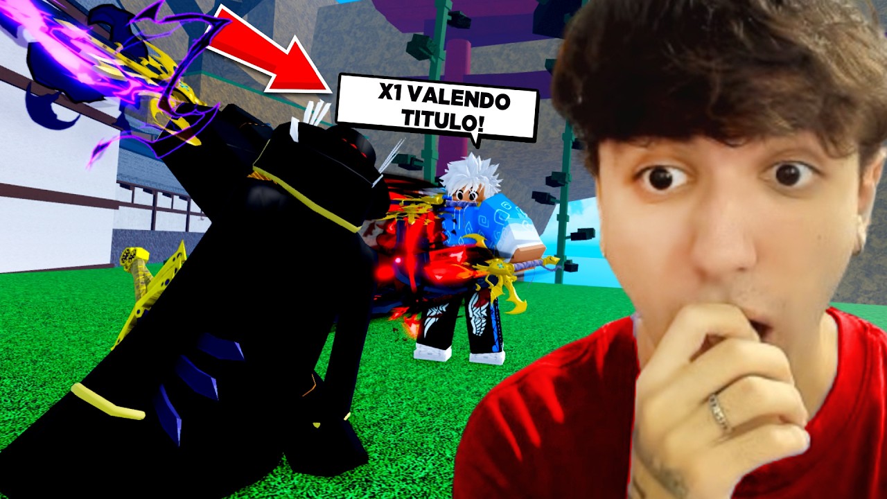 DESAFIEI ESSE YOUTUBER PELA COISA MAIS RARA DO BLOX FRUITS!