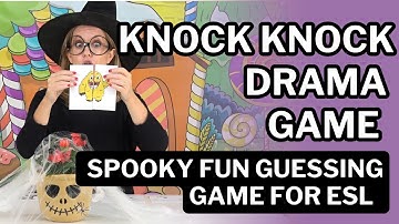 Fun Halloween Drama Game For ESL