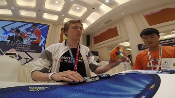 Painful OH solve @ China Champs final