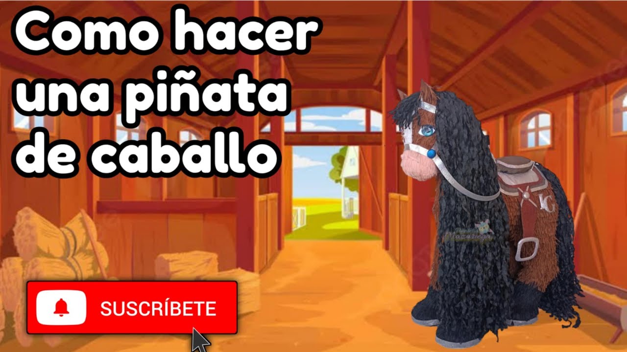 piñata de caballo/3D