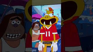 Poor mascot 🙁🤭 #clarence #hammy