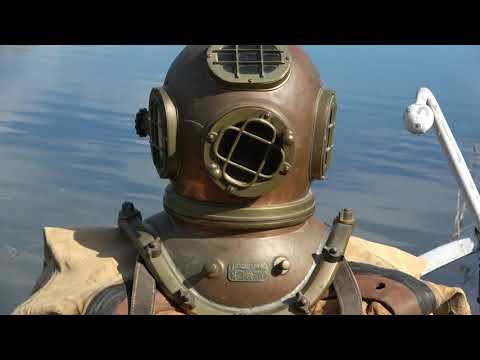 Diving with the US Navy Mark III and the Craftsweld Commercial Dive Helmet | Gallagan's Island |