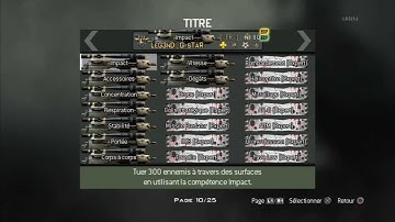 Mw3 ► Unlock all + Stats Cheater + Jetons Prestige + 15 Classes colorés