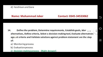 8617 Quiz PDF | By Muhammad Jaber