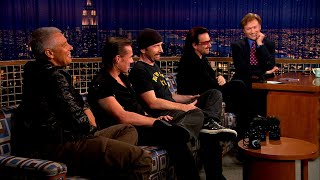 U2 On American vs. Irish Mentality | Late Night with Conan O’Brien