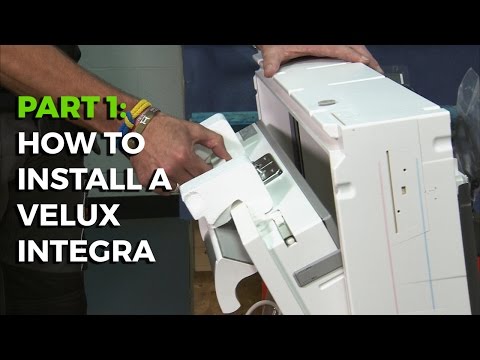 How to install a Velux Integra Electric Roof Window - Part 1