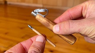 Made a tiny mini crossbow