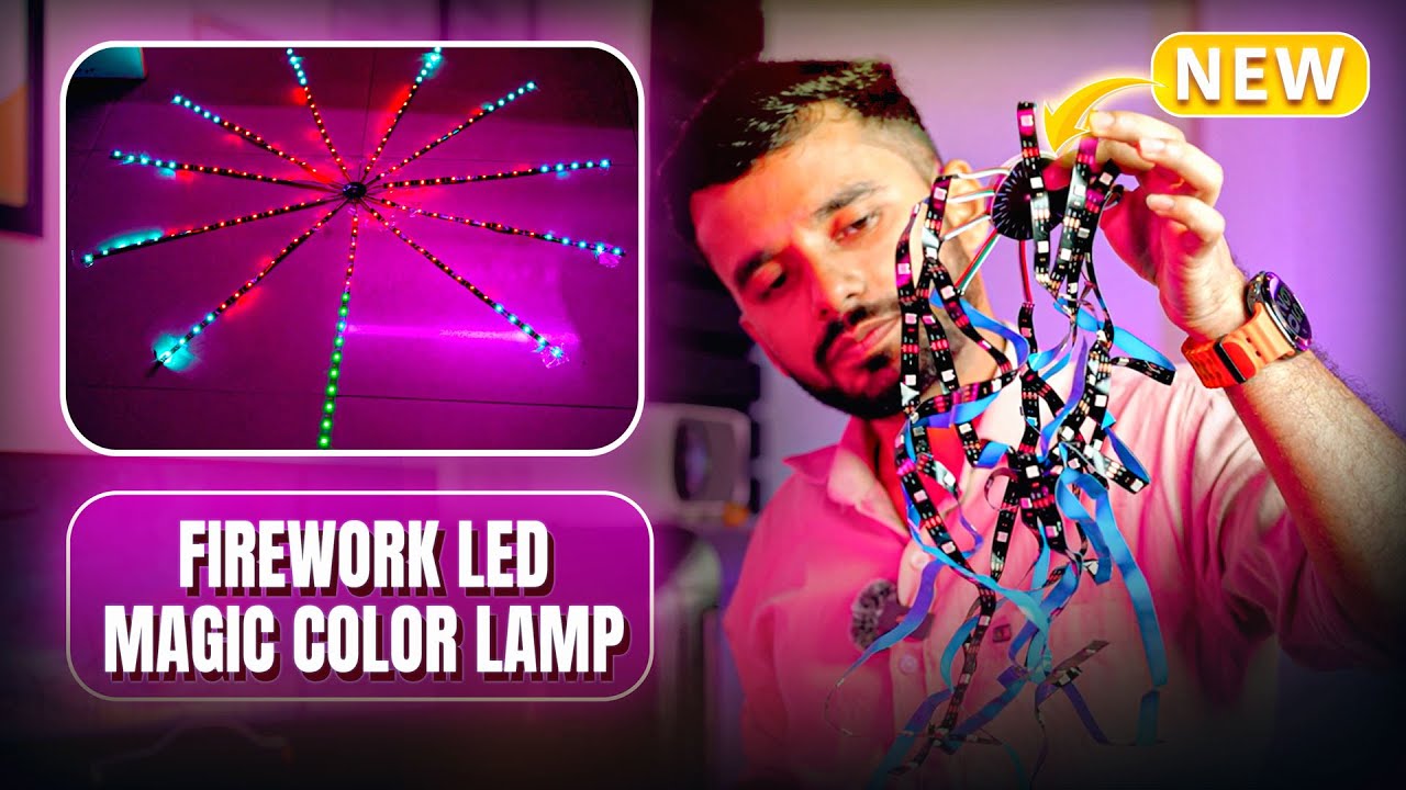 FIREWORK LED MAGIC COLOR LAMP