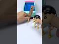 Scary 1 2 😱! Satisfying Review Miniature Shinchan and tung tung sahur ASMR Toy Unboxing #shorts