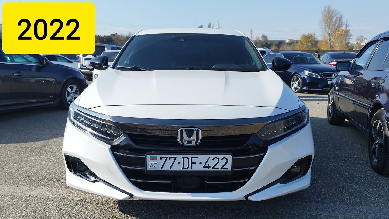 2022 Honda Accord Hybrid / Bazarda Bir Ədəd Olan Maşın
